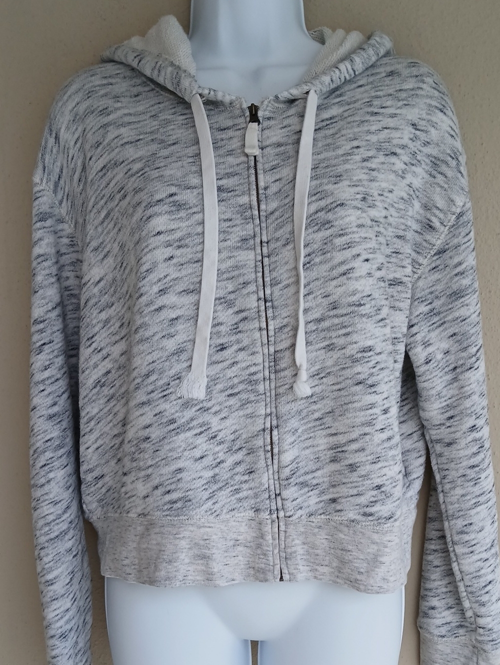 J. Crew Vintage Fleece Zip-Up Hoodie Medium